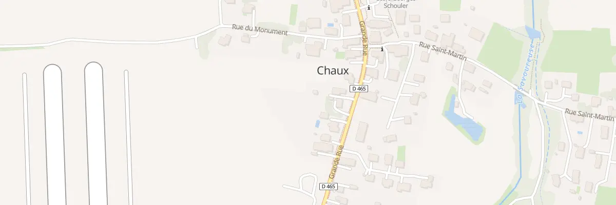 Plan du 7 Gr Grande Rue à Chaux
