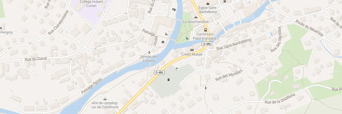 Plan du 38 Rue de la 3eme Dia à Cornimont