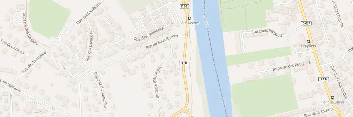 Plan du 117 Rue des Graviers à Valentigney