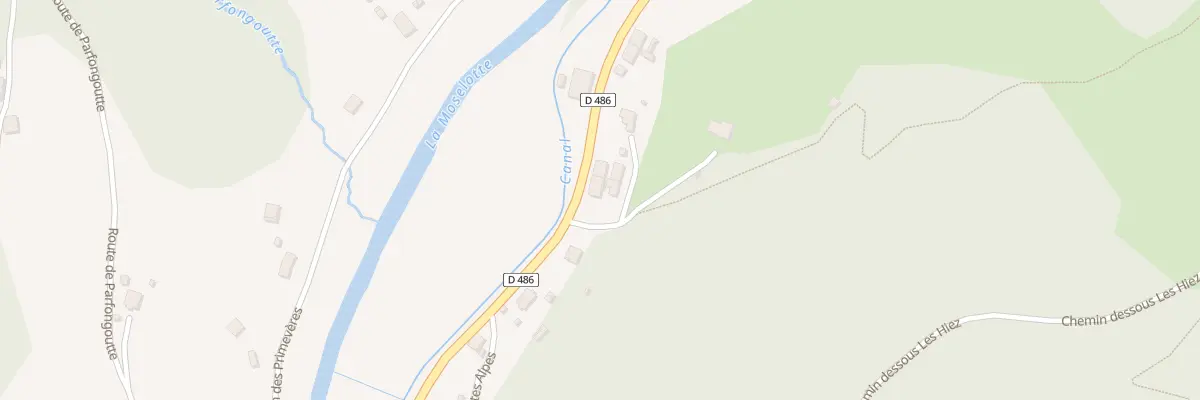 Plan du 2 Rue Lansauchamp à Cornimont