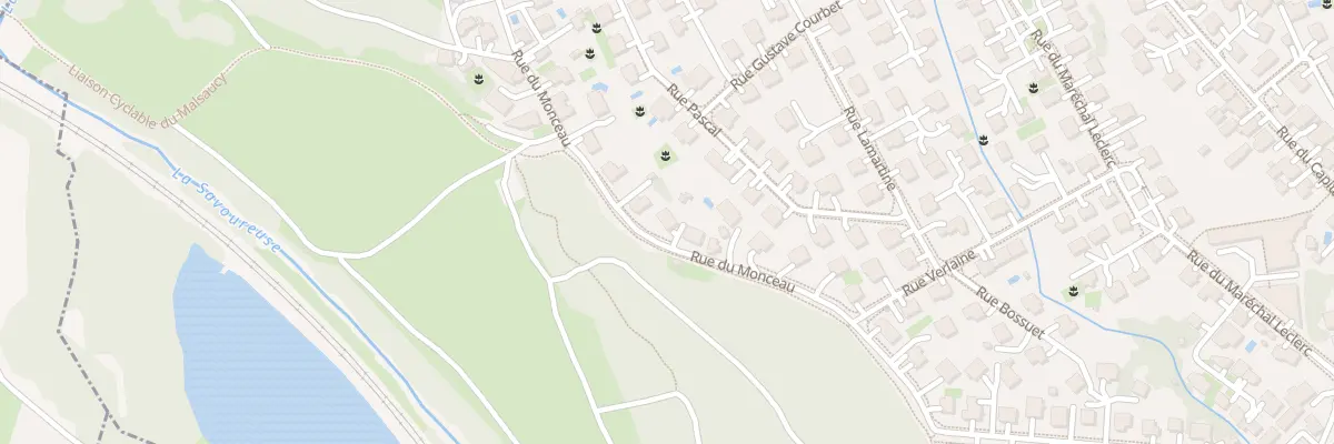 Plan du 54 Rue du Monceau à Valdoie