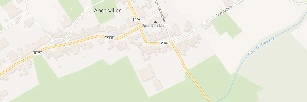 Plan du 7 Rue du Bois à Ancerviller