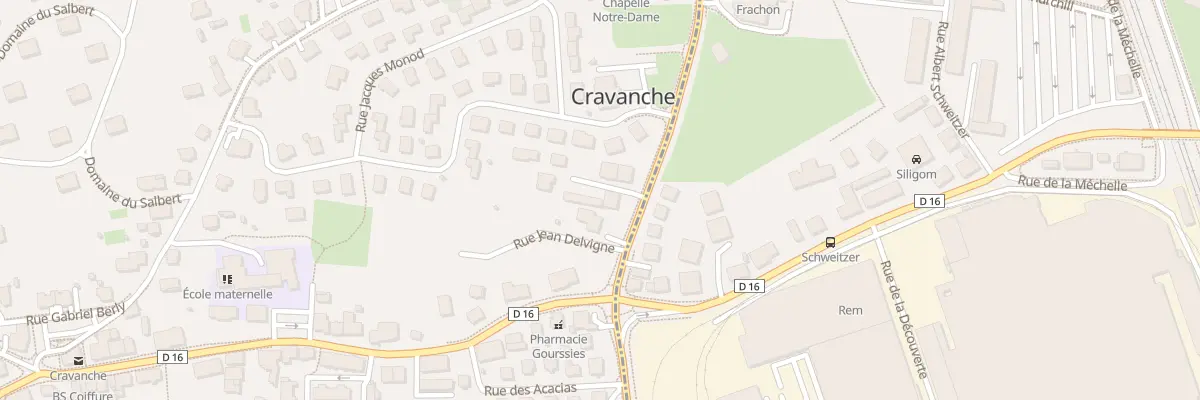 Plan du 29 Rue de Vesoul à Cravanche