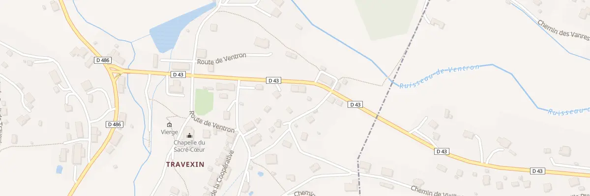 Plan du 14 Rte de Ventron à Cornimont