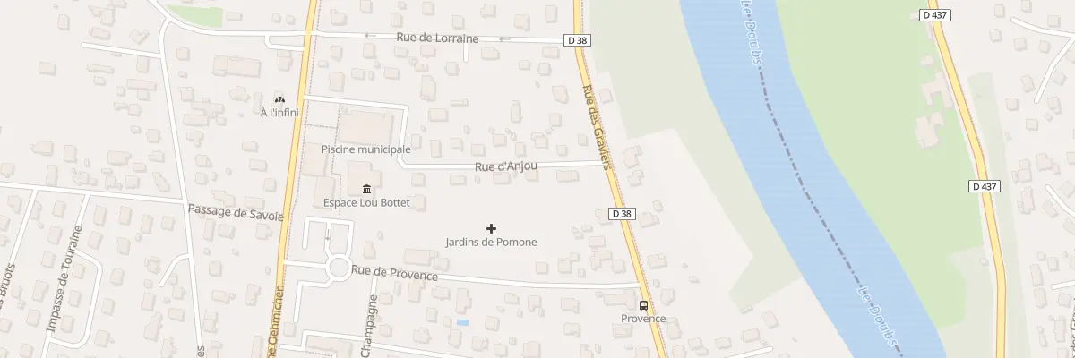 Plan du 5 Rue d’Anjou à Valentigney