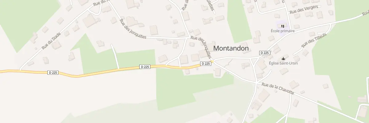 Plan du 4 Rue Principale à Montandon