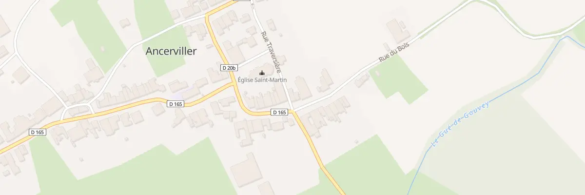 Plan du 16 Rue du Bois à Ancerviller