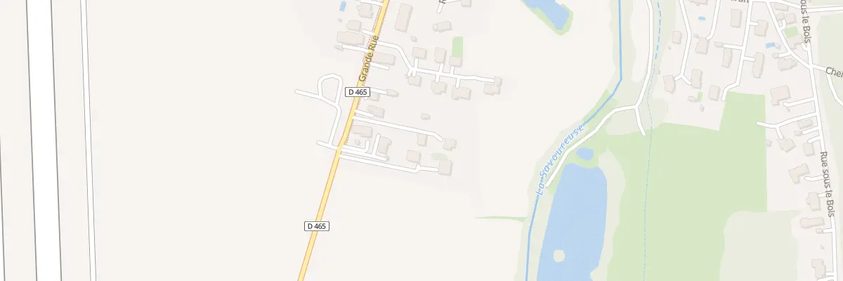 Plan du 4T Gr Grande Rue à Chaux