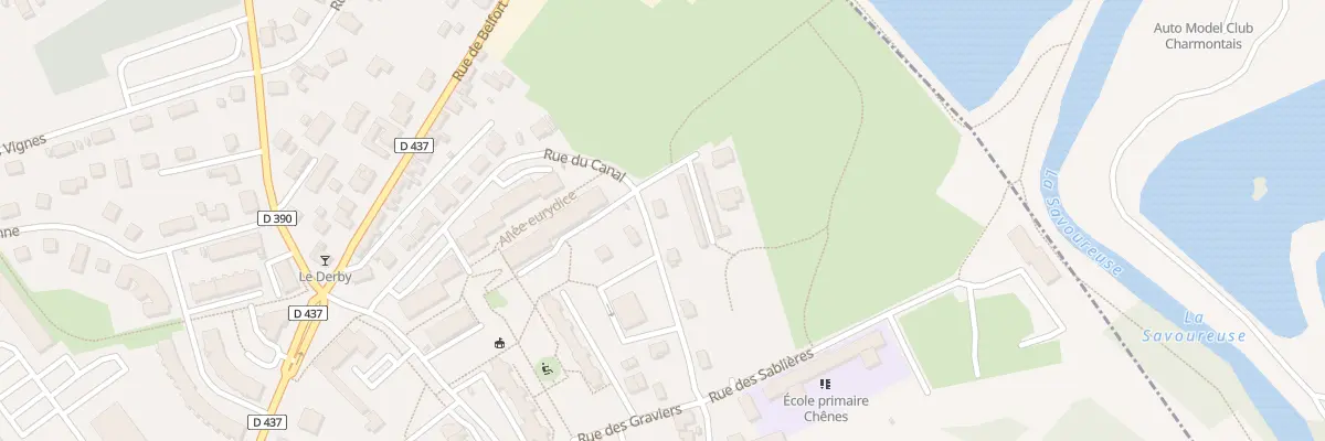 Plan du 17 Rue de l’Eglantine à Sochaux