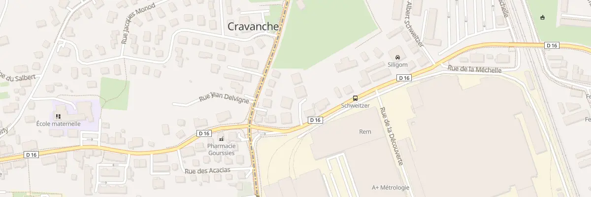 Plan du 74D Rue de la 1ere Armee Francaise à Belfort
