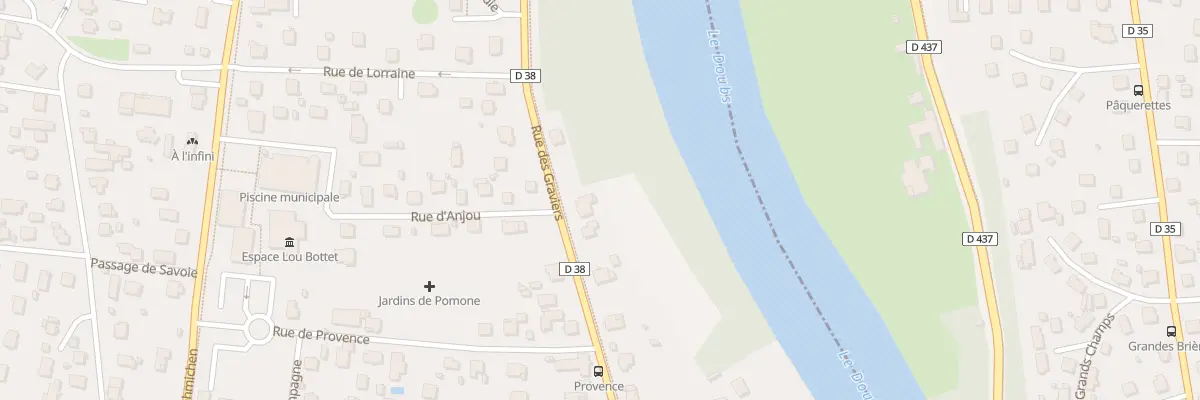 Plan du 64 Rue des Graviers à Valentigney