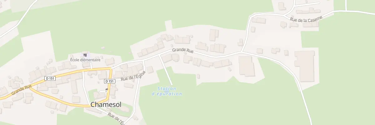 Plan du 33 Gr Grande Rue à Chamesol