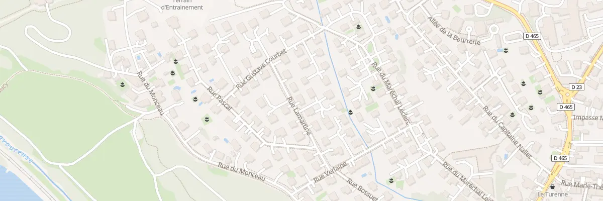 Plan du 16 Rue Lamartine à Valdoie