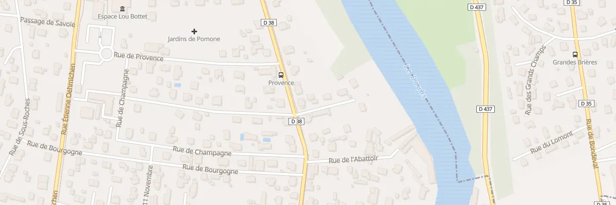 Plan du 48 Rue des Graviers à Valentigney