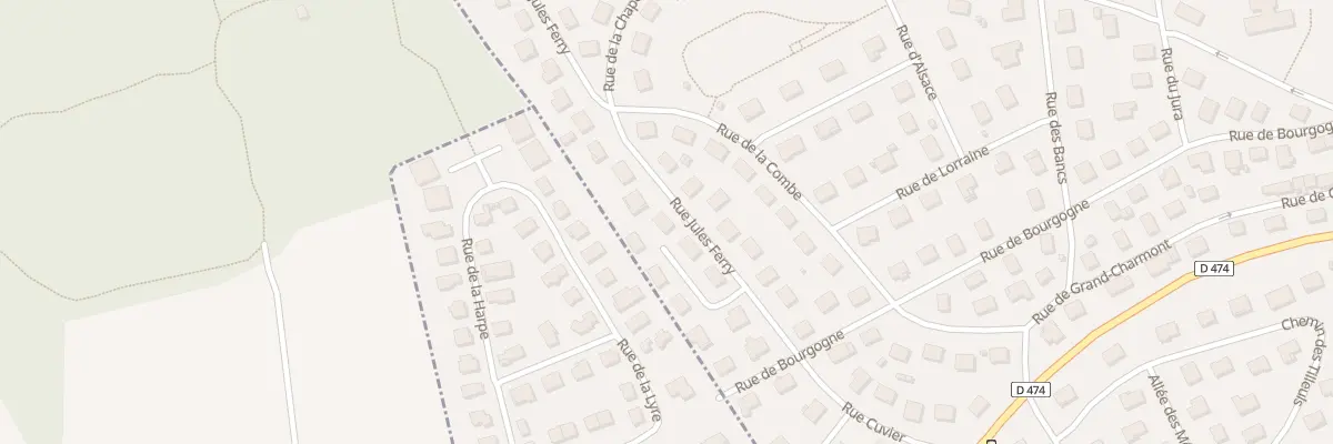 Plan du 8 Rue de Bretagne à Nommay