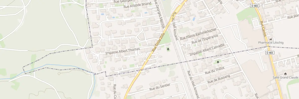 Plan du 44 Rue Emile Zola à Valdoie