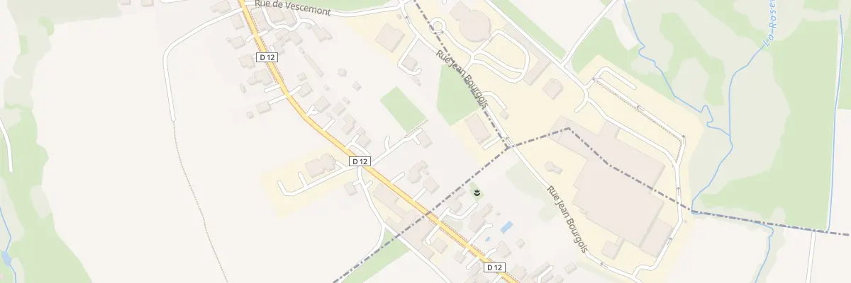 Plan du 69T Fg d’Alsace à Giromagny