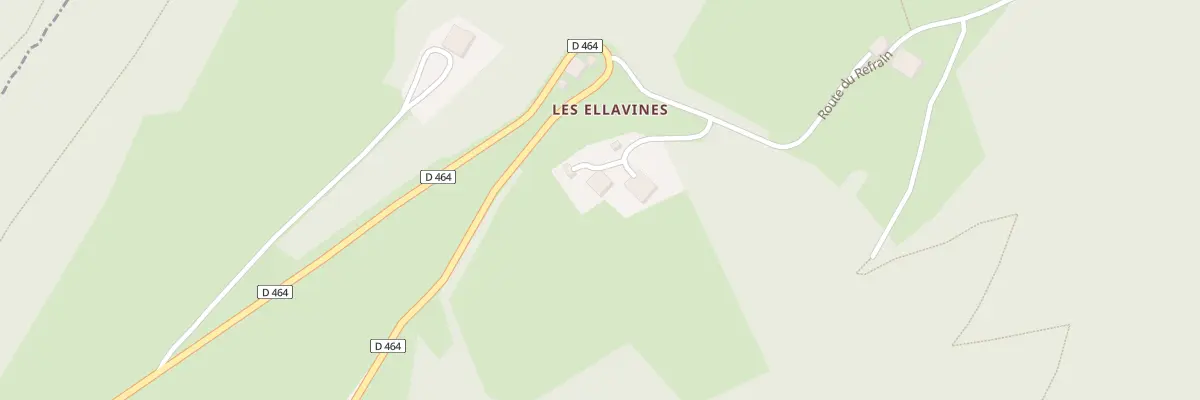 Plan du 2 Rte du Refrain à Fournet-Blancheroche