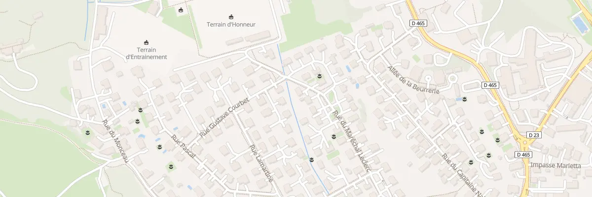 Plan du 59 Rue du Maréchal Leclerc à Valdoie