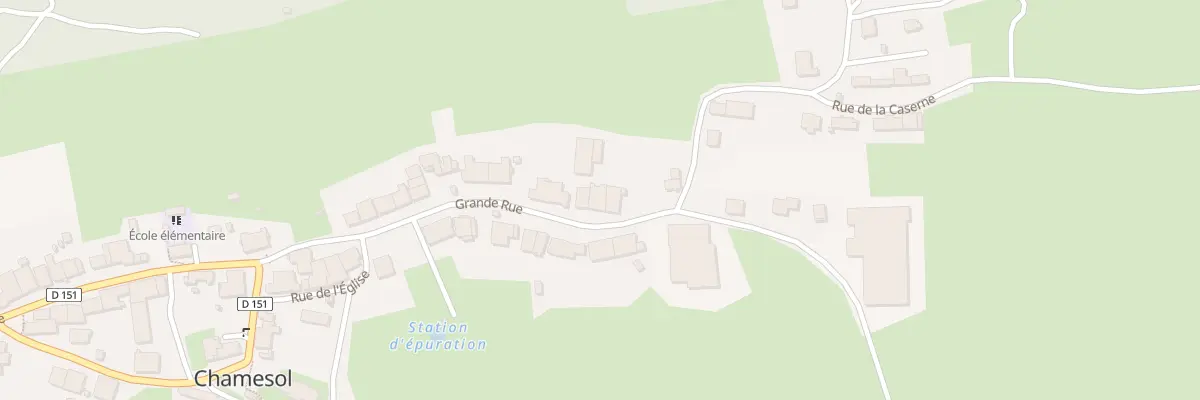 Plan du 39 Gr Grande Rue à Chamesol