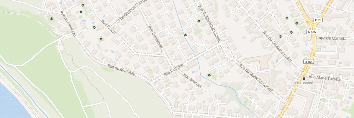 Plan du 5 Rue Verlaine à Valdoie