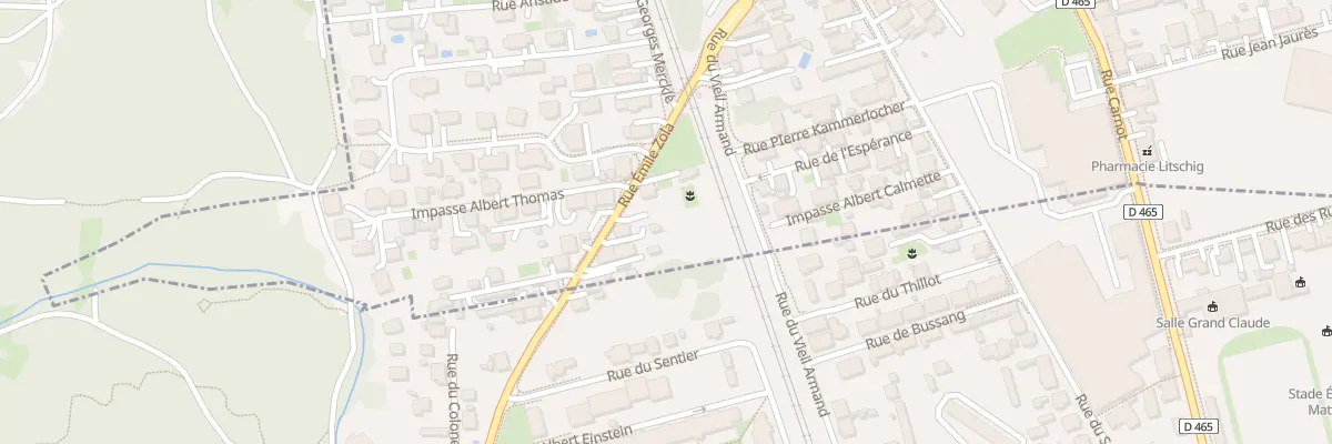 Plan du 37 Rue Emile Zola à Valdoie