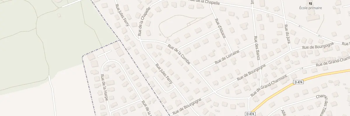 Plan du 15 Rue de la Combe à Nommay