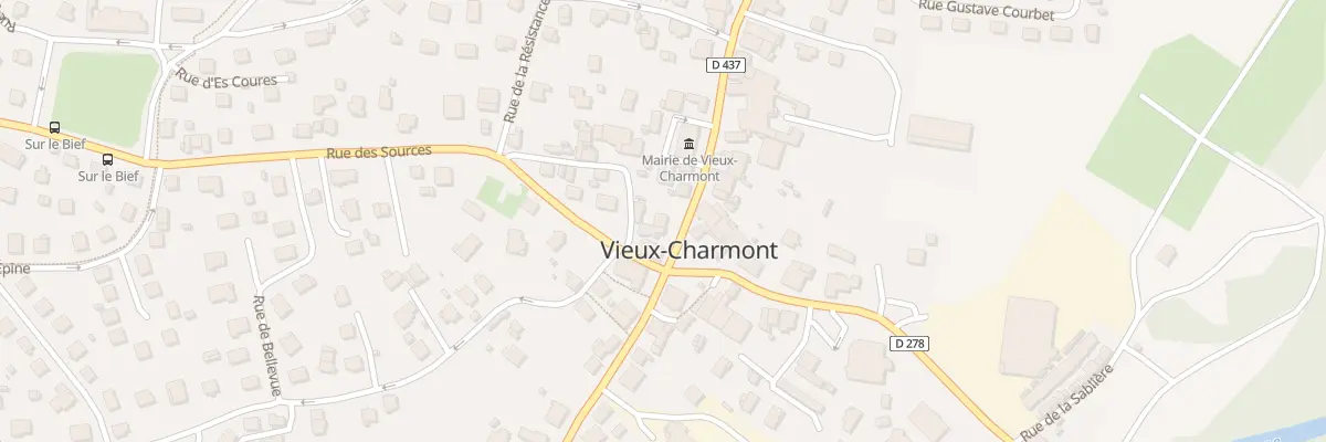 Plan du 31 Rue de Belfort à Vieux-Charmont