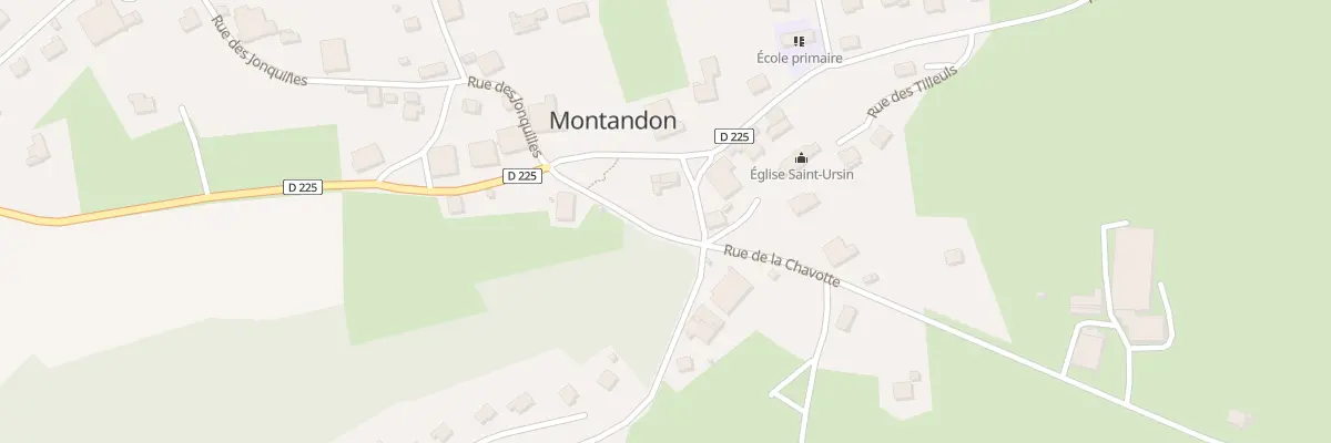 Plan du 6 Rue Principale à Montandon