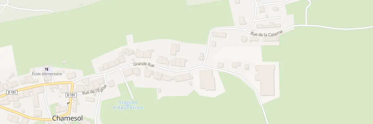 Plan du 41 Gr Grande Rue à Chamesol