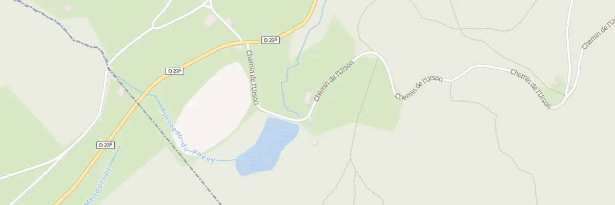 Plan du 17 Che de l’Urson à Gérardmer