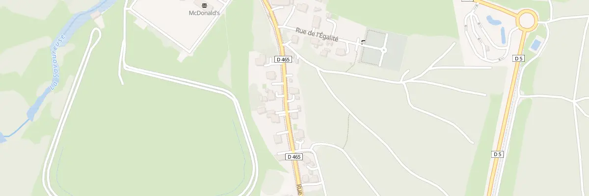 Plan du 43 Rue de Valdoie à Sermamagny
