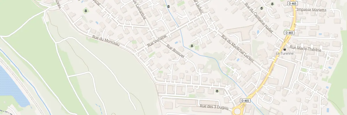 Plan du 4 Rue Bossuet à Valdoie