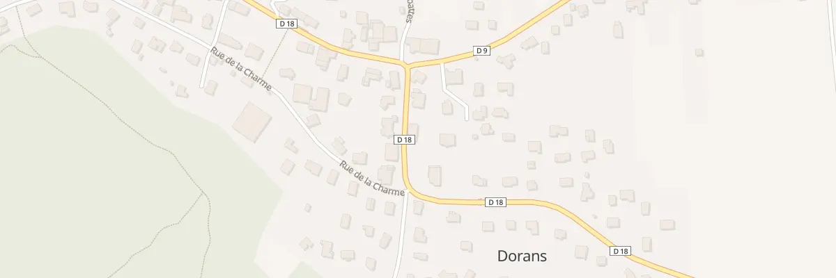 Plan du 2 Rue du Tilleul à Dorans