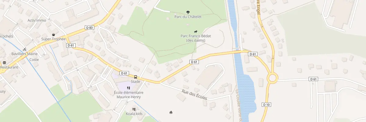 Plan du 3 Rue Alfred Engel à Bavilliers