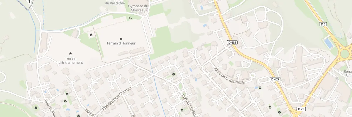 Plan du 28 Rue du Maréchal Leclerc à Valdoie
