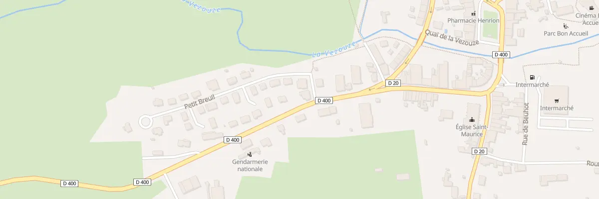 Plan du 8 Rue Victor Pierre à Blâmont