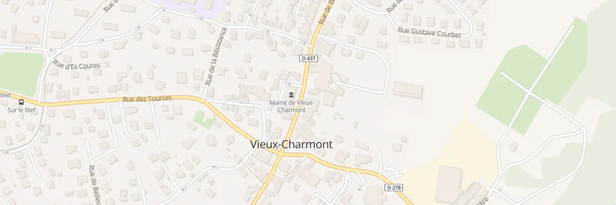 Plan du 50 Rue de Belfort à Vieux-Charmont