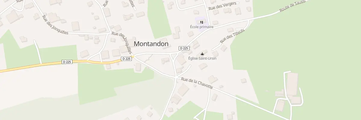Plan du 5 Rue Principale à Montandon