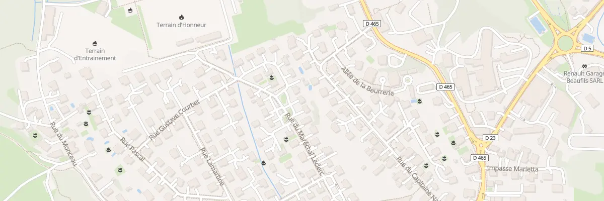 Plan du 20 Rue du Maréchal Leclerc à Valdoie