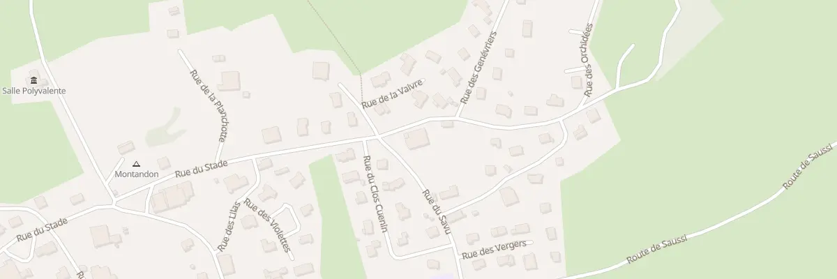 Plan du 7 Rue du Savu à Montandon