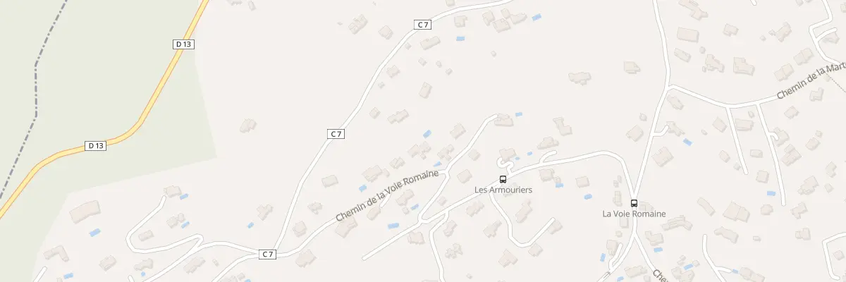 Plan du 886 Che de la Voie Romaine Vc 22 au Tignet