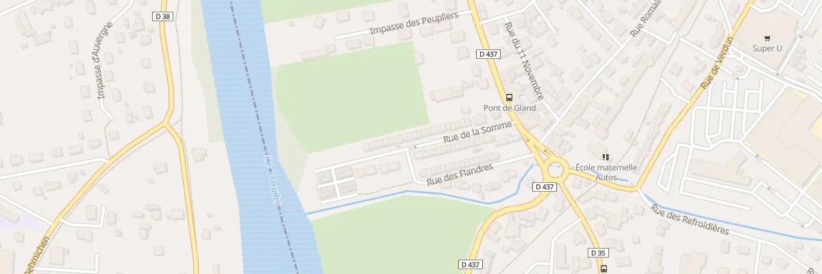Plan du 49 Rue de la Somme à Audincourt