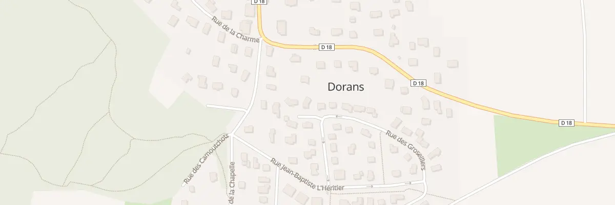 Plan du 2 Imp des Groseillers à Dorans