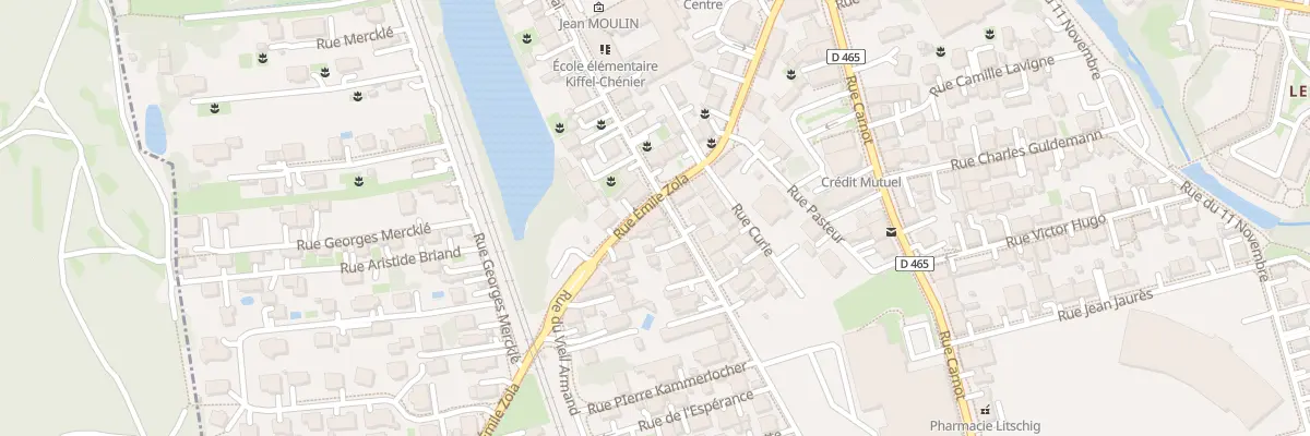 Plan du 15 Rue Emile Zola à Valdoie
