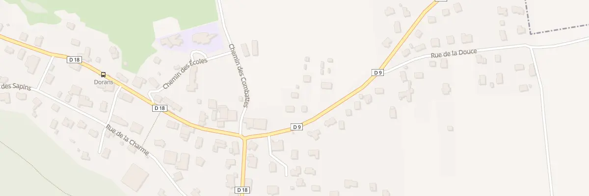 Plan du 7 Rue des Cerisiers à Dorans