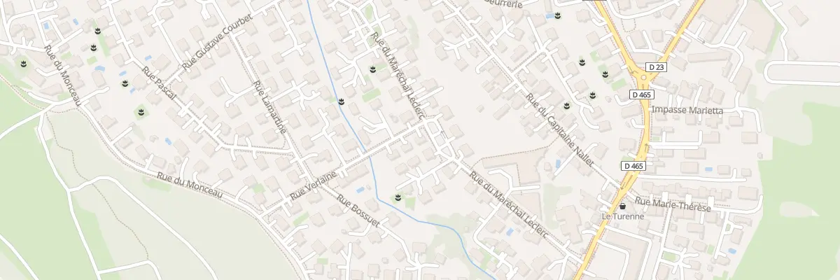 Plan du 25 Rue du Maréchal Leclerc à Valdoie