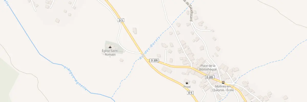 Plan du 35 Rue du Serre à Molines-en-Queyras