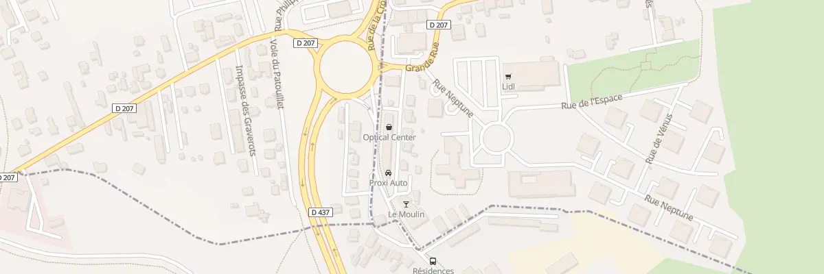 Plan du 5 Rue de la Croisée à Taillecourt