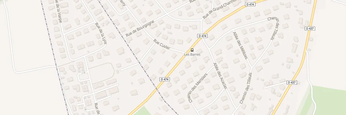 Plan du 30 Rue de Grand-charmont à Nommay